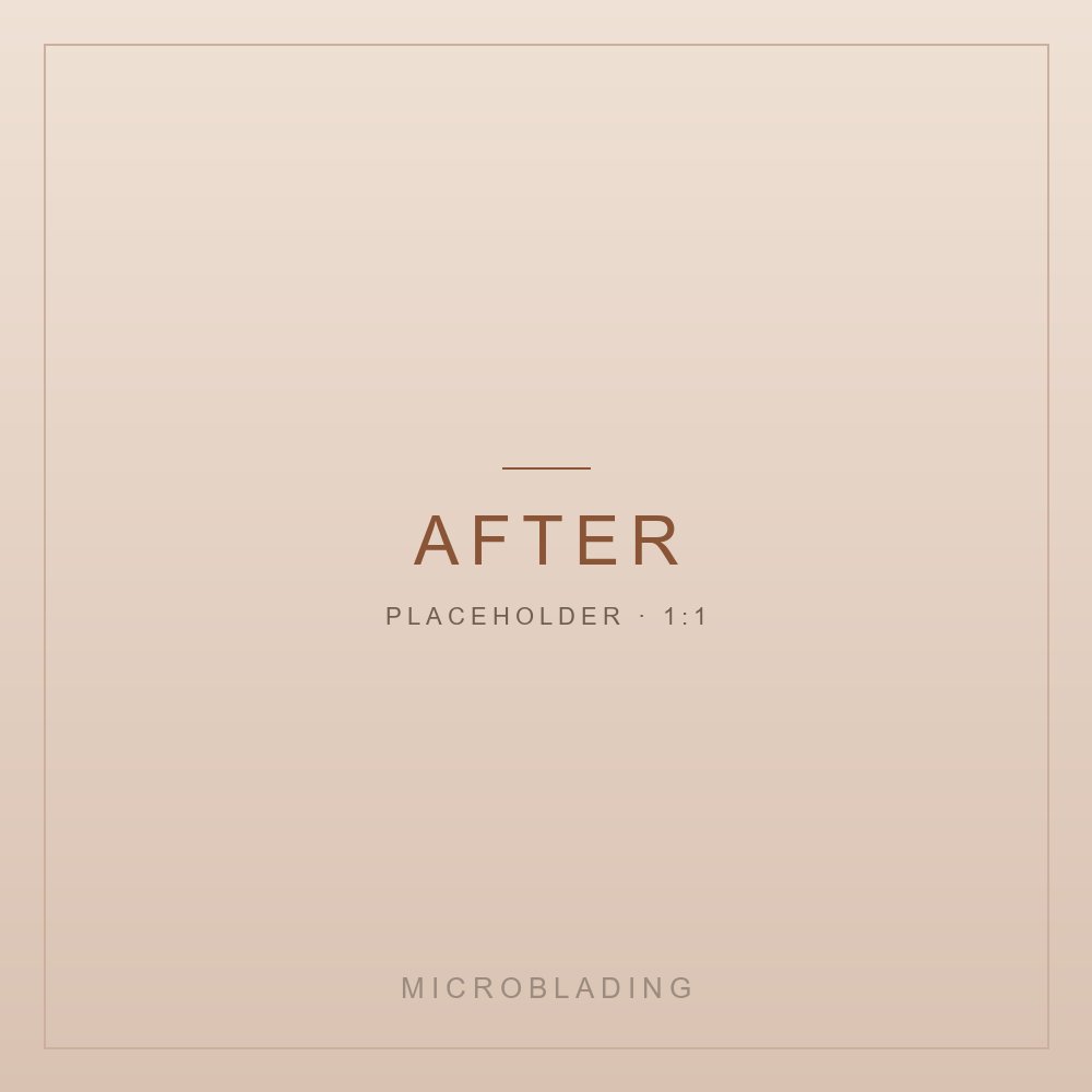 Microblading: the result after the session