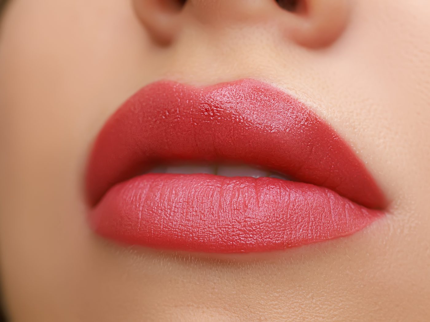 Lip blush — the result of natural lip pigmentation